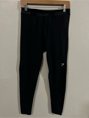 Mens Gymshark Black Base layer Leggings size M